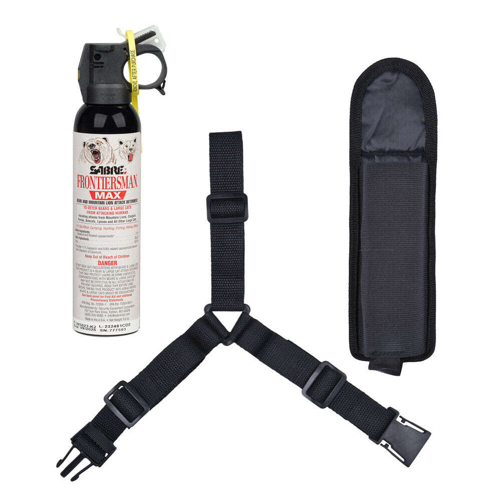 Non Lethal Defense Security Equipment 4.50" 9.2OZ BEAR & MNTN LION W/CH HOL • Model: 4.50"